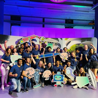 ACE development & engineering having fun at quiz night XL 2023